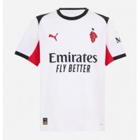 AC Milan Christian Pulisic #11 Vonkajší futbalový dres 2025-26 Krátky Rukáv